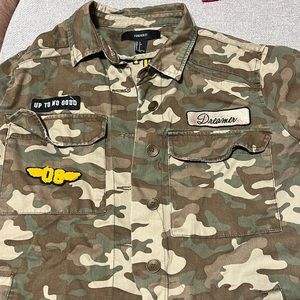 Forever 21 Camouflage jacket